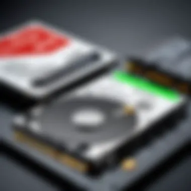 Understanding HDD vs SSD Technology Visual representation of HDD and SSD technology