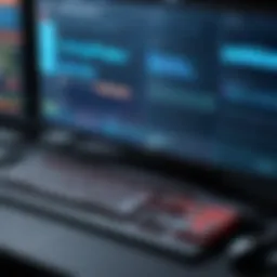 An engaging interface of a game development software