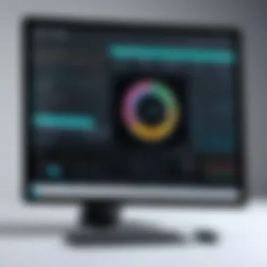 User Interface of Geru Funnel Simulator Visual depiction of the Geru Funnel Simulator interface showcasing user-friendly layout.