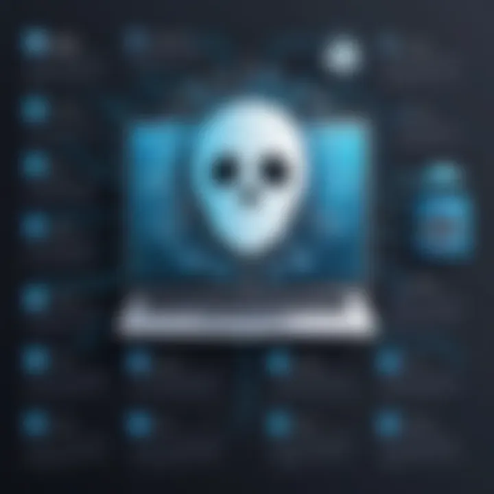 An infographic illustrating the benefits of ghost web hosting for developers