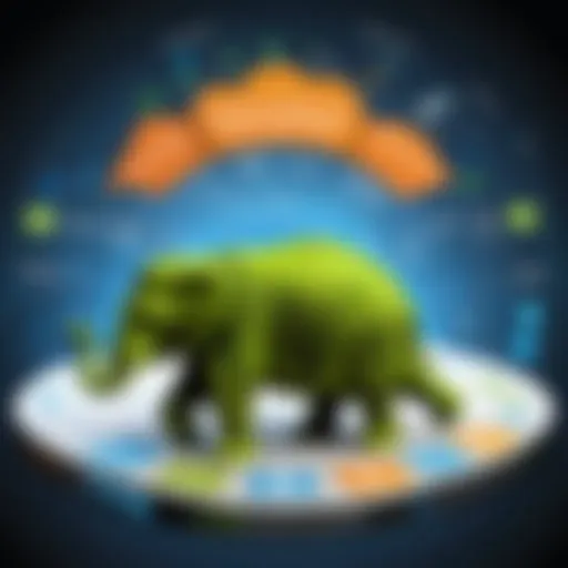 Detailed view of Hortonworks Hadoop architecture showcasing its components