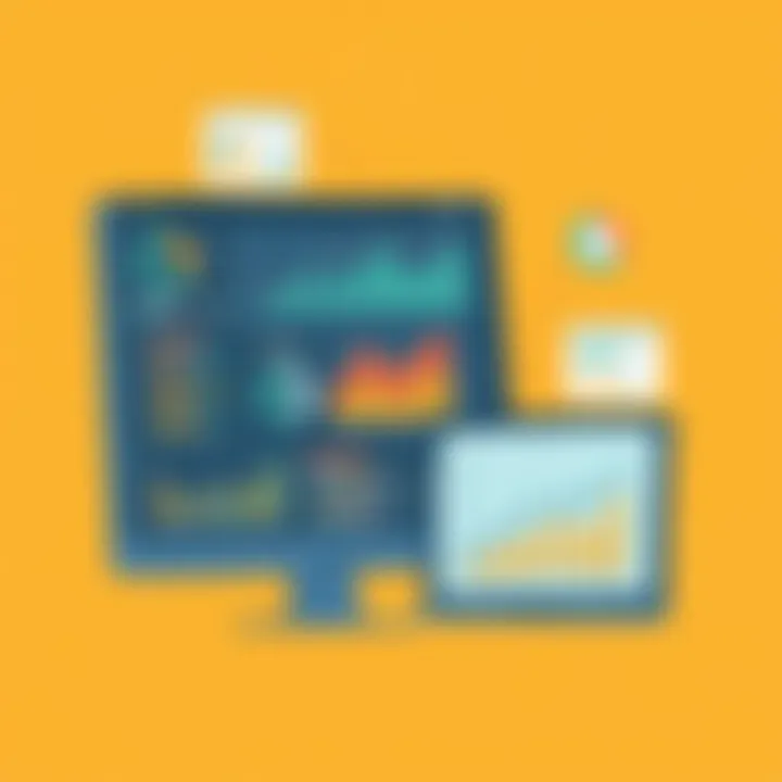 Graphs and charts illustrating survey data analysis results