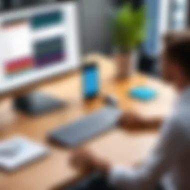 Communication Enhancement with Slack Slack interface demonstrating team communication