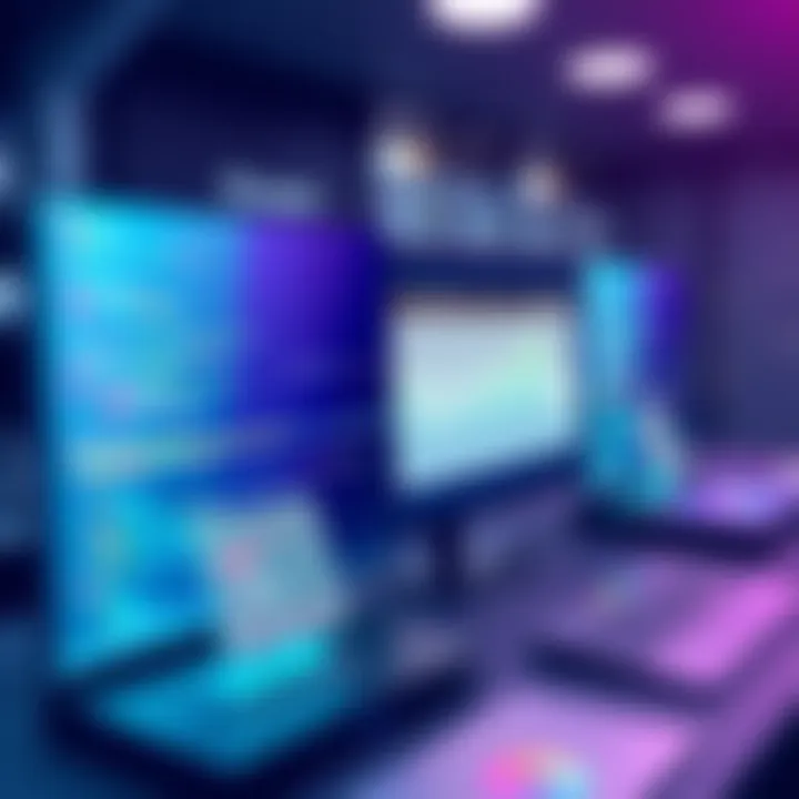 Visual representation of integration capabilities of Knack Software