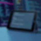 A meticulously organized digital to-do list displayed on a tablet