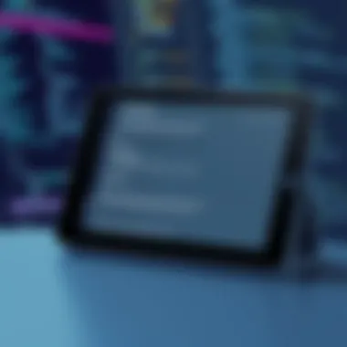 A meticulously organized digital to-do list displayed on a tablet