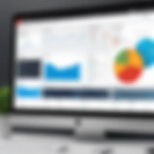 An overview of Quicken's dashboard tailored for nonprofit organizations