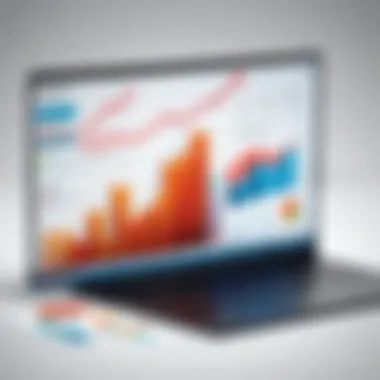 Financial Growth with Quicken Graph depicting financial growth through effective management with Quicken