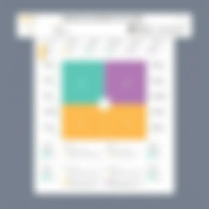 A planner showcasing time allocation techniques