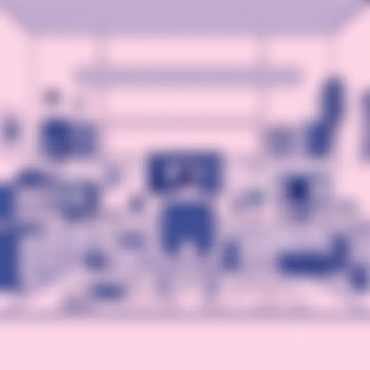 A serene workspace setup encouraging focus and productivity