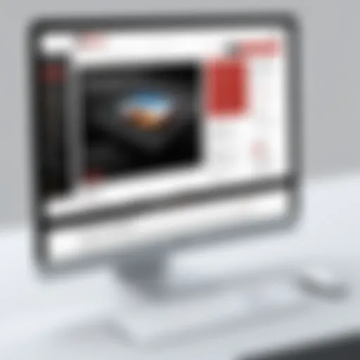 An example of a sleek silent auction website layout showcasing diverse auction items