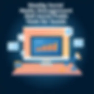 Overview of social media management tools interface
