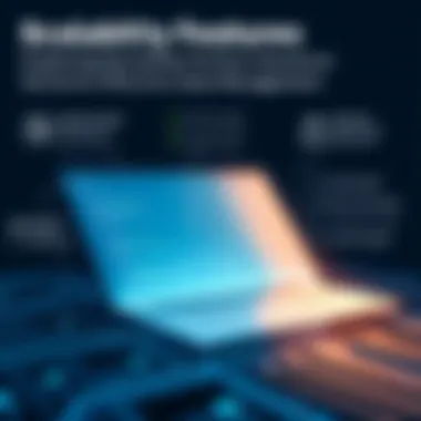 A sleek interface of NetApp Archive Solutions showcasing scalability features