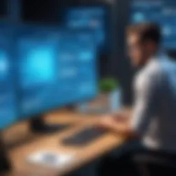 Visual representation of risk-based authentication methods