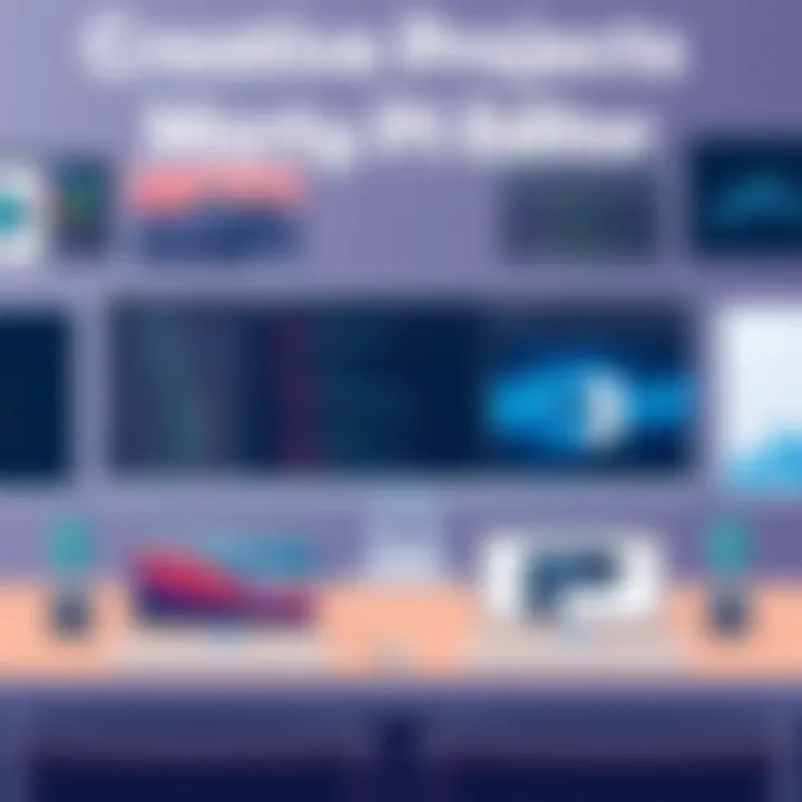 Showcasing Creative Projects Made with PS Editor Creative projects created using PS Editor