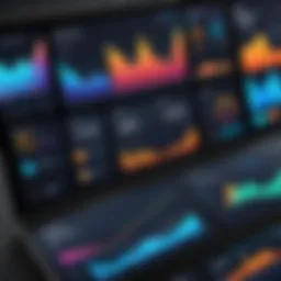 Dashboard showcasing real estate metrics
