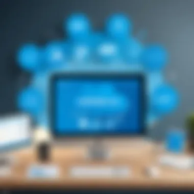 Illustration of integration capabilities between Salesforce and other platforms