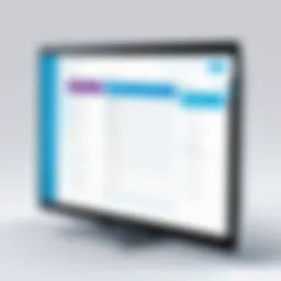 Visual representation of Salesforce Scheduler interface showcasing appointment management features.