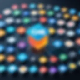 Visual representation of various CMS logos
