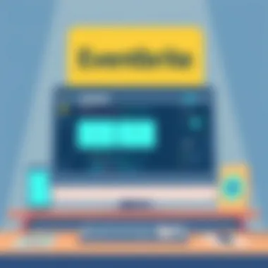 Event Page Design on Eventbrite Designing an event page with appealing graphics