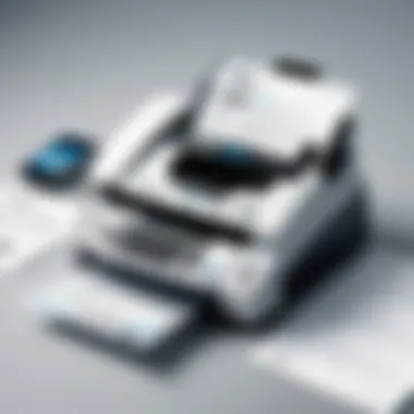 An illustration showing the benefits of using a free fax number