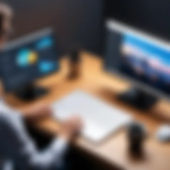 Visualization of educational content creation within the Skyprep platform