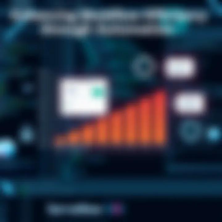Enhancing Workflow Efficiency through Automation Graph showcasing workflow efficiency improvements with automation tools
