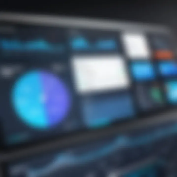 An overview of a social media dashboard displaying engagement metrics