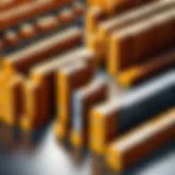 Visual representation of SQL database management in warehouses
