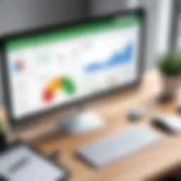 An overview of QuickBooks dashboard showcasing its user-friendly interface.