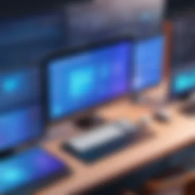A visual representation of various web builder interfaces showcasing their unique designs.