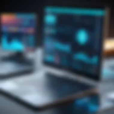 Technological Innovations in Financial Aggregation Illustration of technology enabling financial aggregation