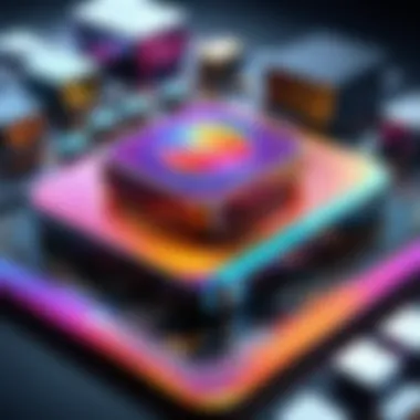 Vibrant Product Showcase A meticulously edited product image showcasing vibrant colors and sharp details