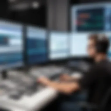 Behind the Scenes of Scoring A behind-the-scenes look at a scoring session for a film