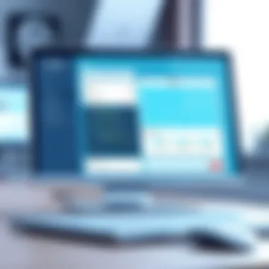 Screenshot of Thryv software's customer relationship management interface