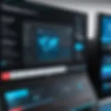 Overview of Total AV interface showcasing features