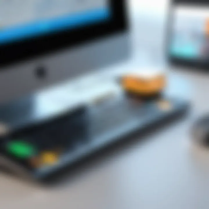 Visual representation of transcription tools facilitating audio-to-text conversion.