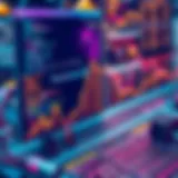 Visual representation of bandwidth rates and their impact on internet performance