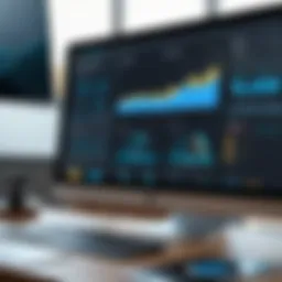 Visual representation of CA Agile Central dashboard