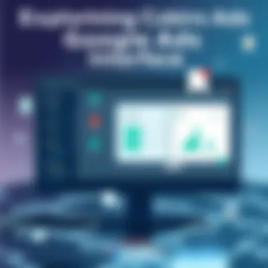 Visual representation of Cobiro Google Ads interface showcasing various features