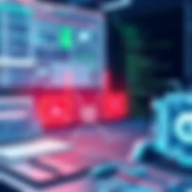 Trends in digital transformation showcasing futuristic tools