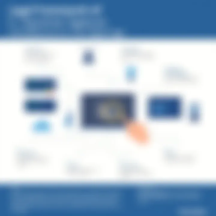 An infographic illustrating the legal framework surrounding electronic signatures