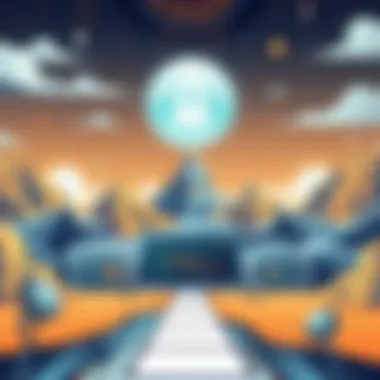 Futuristic landscape symbolizing the evolution of identity management through FIDO