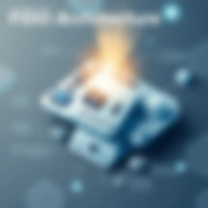 Visual diagram showcasing the components of FIDO architecture