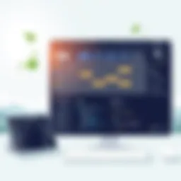 An advanced golf scheduling interface showcasing various features.