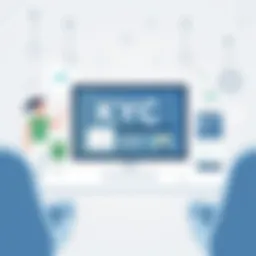 Visual representation of KYC software interface showcasing user-friendly design.
