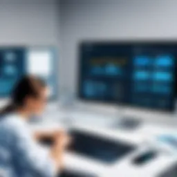 An overview of medical management software functionalities.