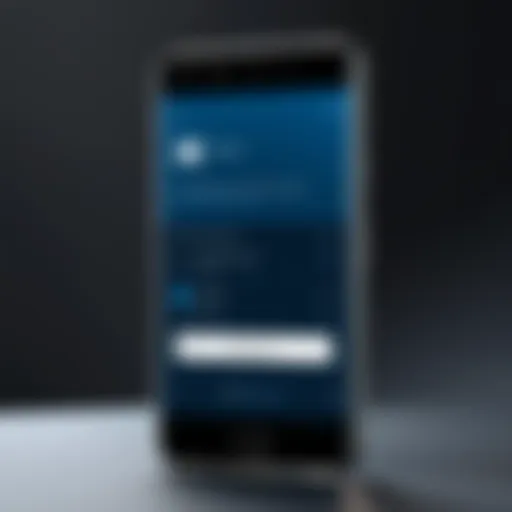 Illustration of Windows Authenticator interface showcasing its user-friendly design.