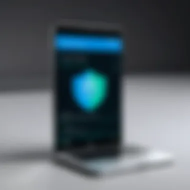 Security Features of Windows Authenticator Graphical representation of security features in Windows Authenticator highlighting two-factor authentication.