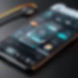 An overview of the Unreal Engine interface showcasing mobile development tools